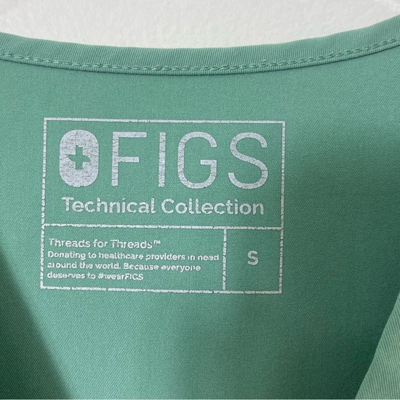Figs Scrub Set Casma Scrub Top & Yola Skinny Scrub Pants Womens Size S-XS - Picture 4 of 12